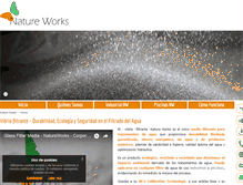 Tablet Screenshot of natureworks.es