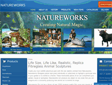 Tablet Screenshot of natureworks.com.au
